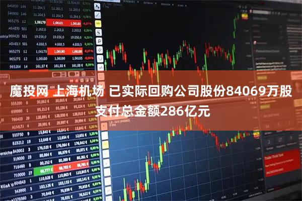 魔投网 上海机场 已实际回购公司股份84069万股 支付总金额286亿元
