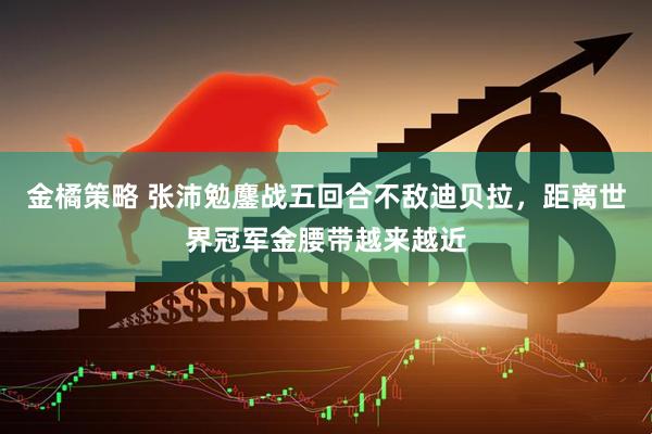 金橘策略 张沛勉鏖战五回合不敌迪贝拉,距离世界冠军金腰带越来越近